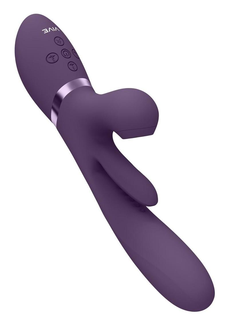 Vive Ena Rechargeable Silicone Triple Motor Thrusting G-Spot with Flap –  shopromantix