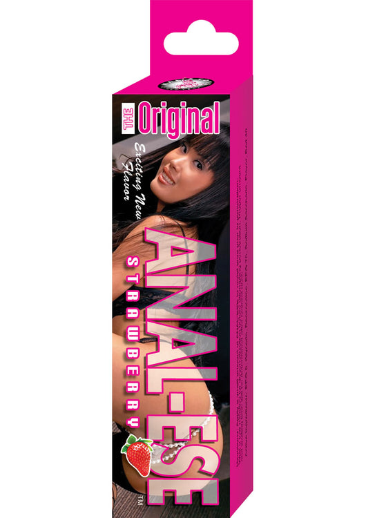 Anal-Ese Desensitizing Anal Lubricant 1.5oz - Strawberry Flavor   shopromantix