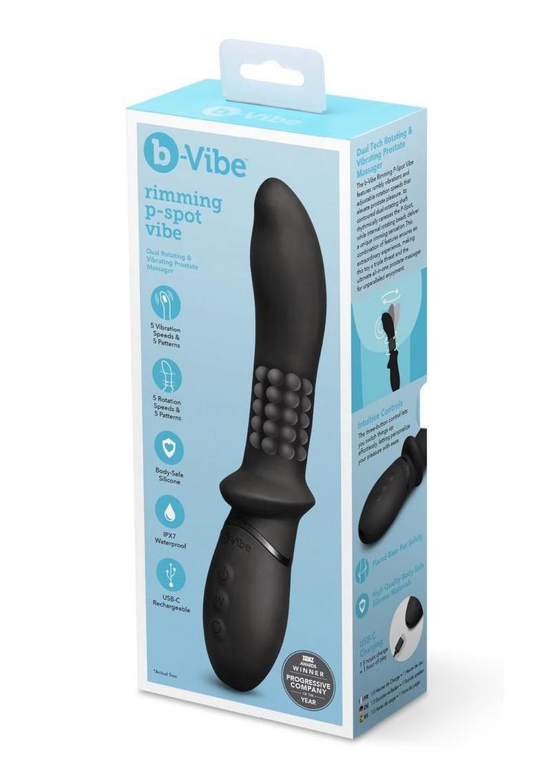 B-Vibe Rimming Silicone P-Spot Vibe