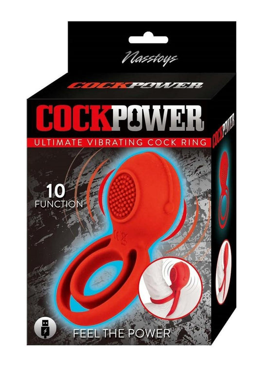 vibrating rabbit cock ring Cockpower Ultimate Vibrating Rechargeable Silicone Cock Ring – shopromantix