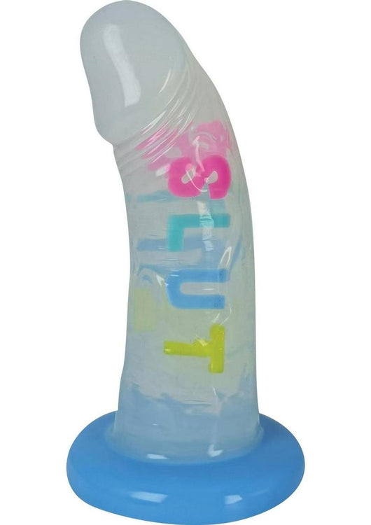 Cotton Candy Dirty Talk Slut Silicone Dildo – shopromantix