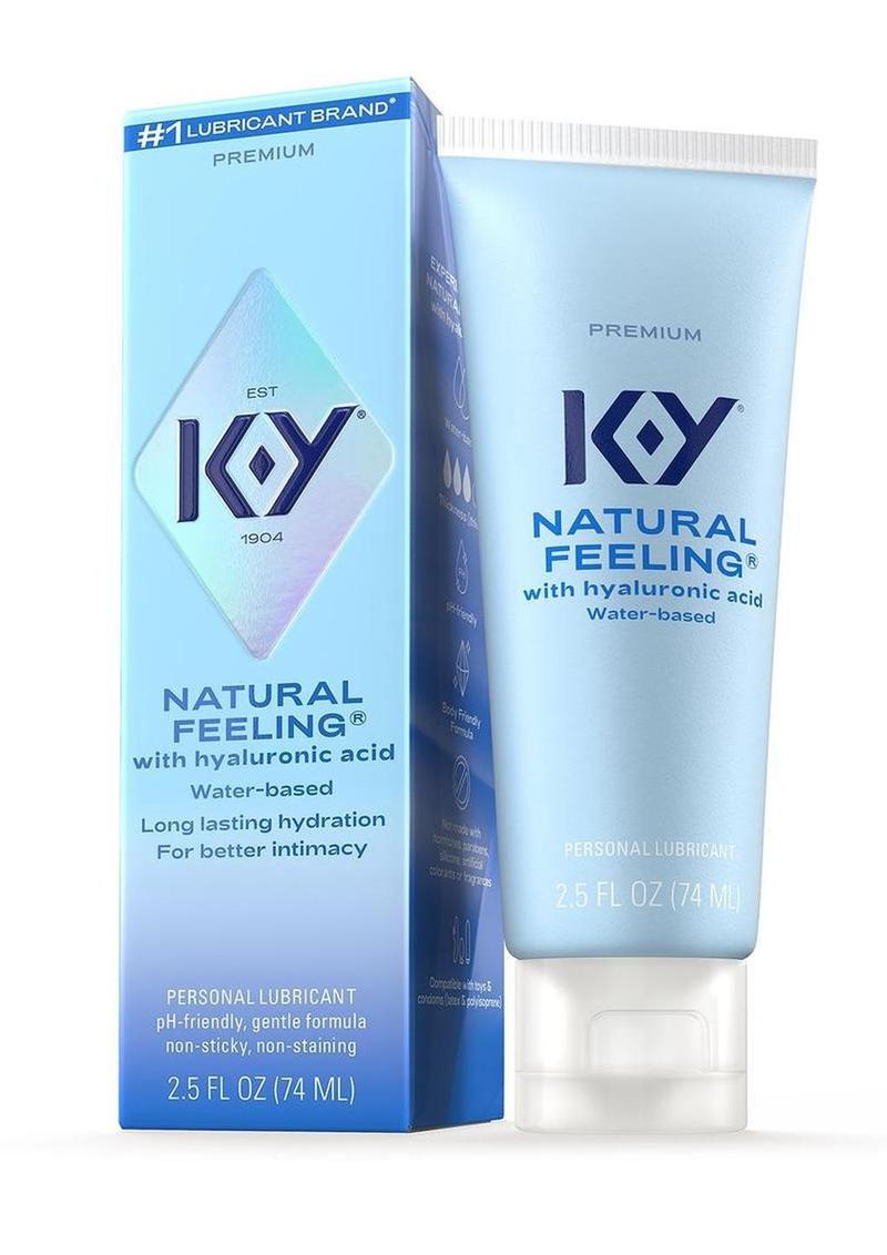 K-Y Hydrate Natural Feeling Moisturizing Water Based Lubricant