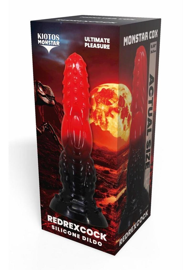 Kiotos Monstar Cox Redrex Silicone Cock with Suction Cup – shopromantix