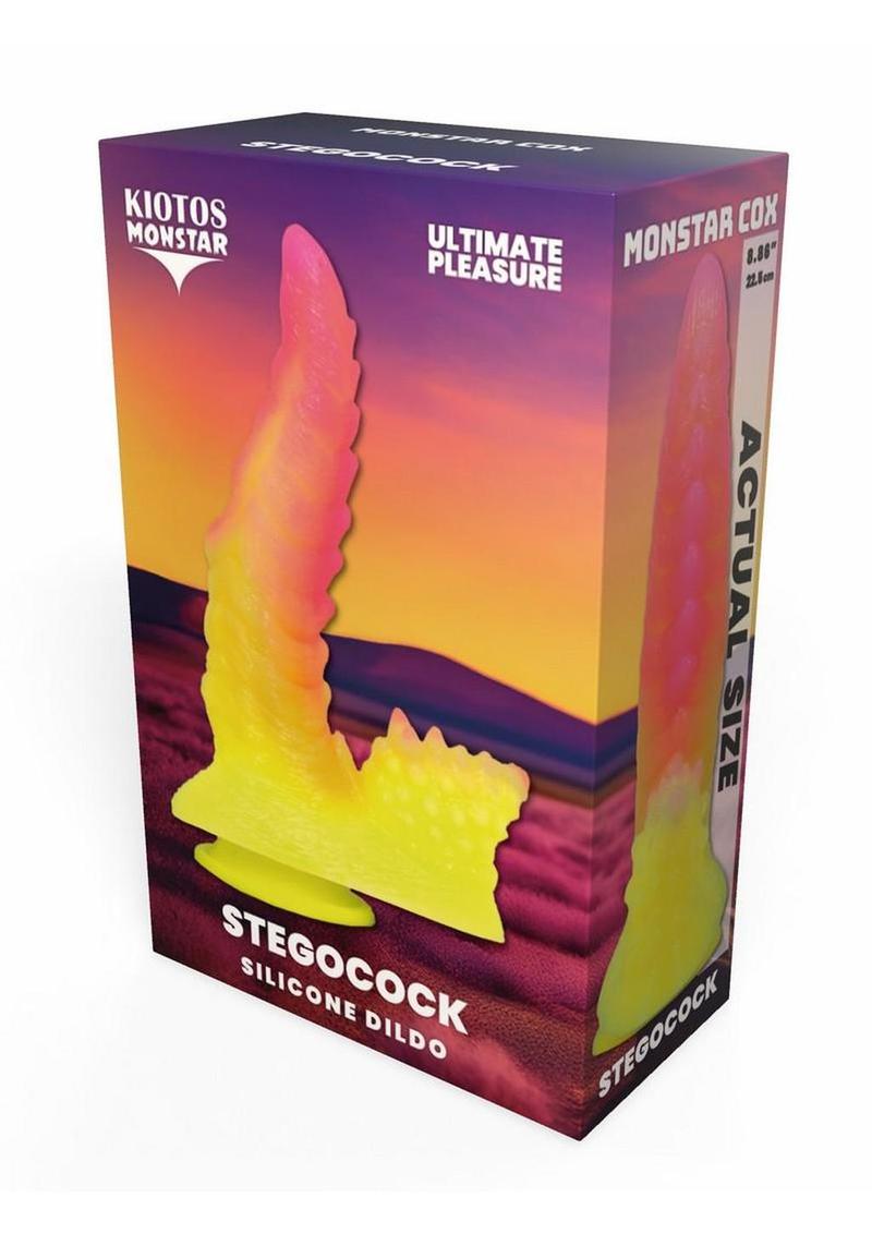 Kiotos Monstar Cox Stegocock Silicone Dildo with Suction Cup – shopromantix
