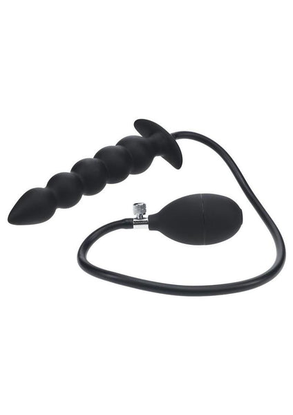 Levelz Beaded Inflatable Silicone Anal Plug – shopromantix