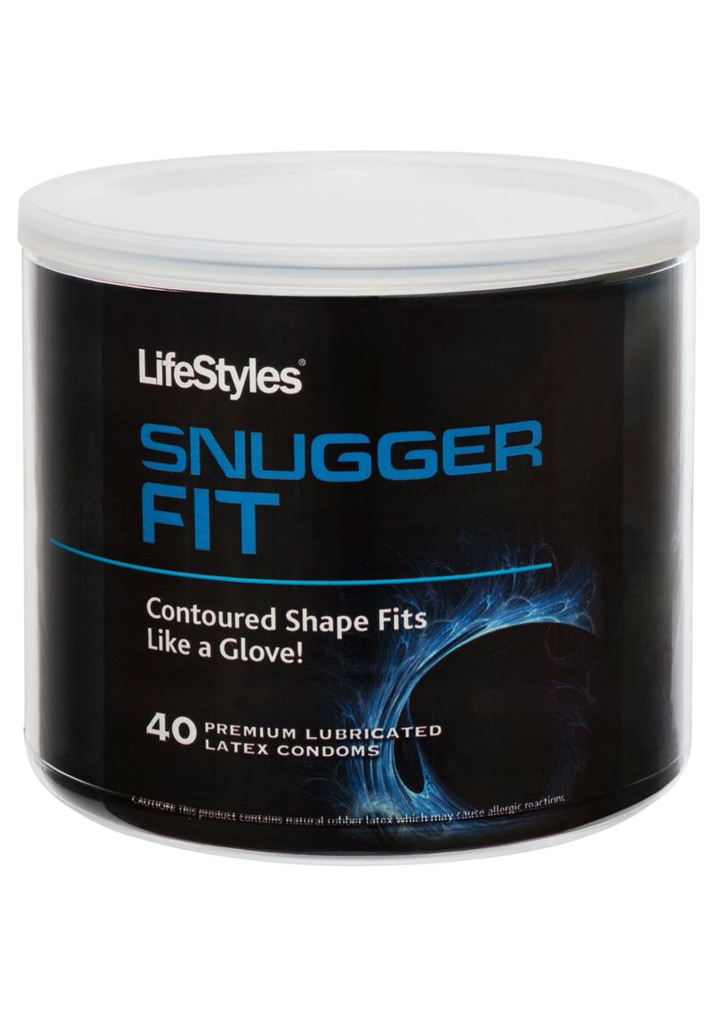 LifeStyles Snugger Fit 40 Premium Lubricated Latex Condoms – shopromantix