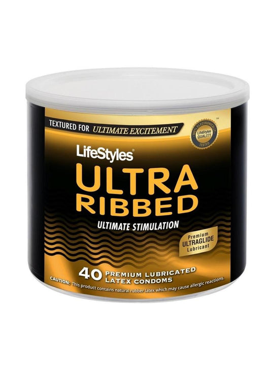 LifeStyles Ultra Ribbed 40 – shopromantix