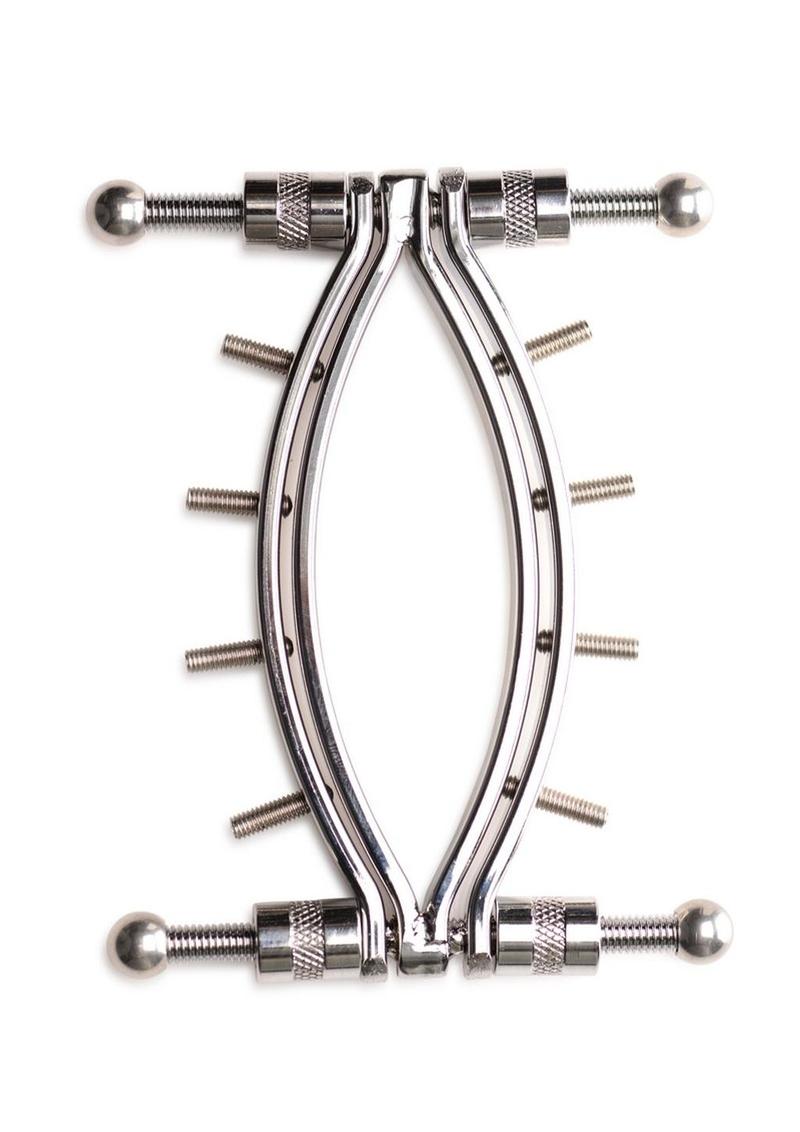 Master Series Spread 'Em Poker Stainless Steel Labia Clamp with Adjust ...