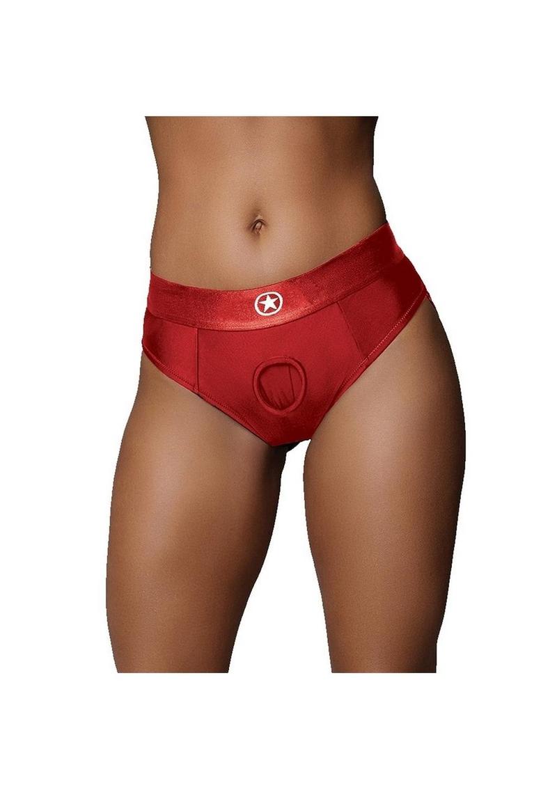 Ouch! Vibrating Strap-On Thong Rechargeable shopromantix Ouch! Vibrating Strap-On Thong Rechargeable shopromantix