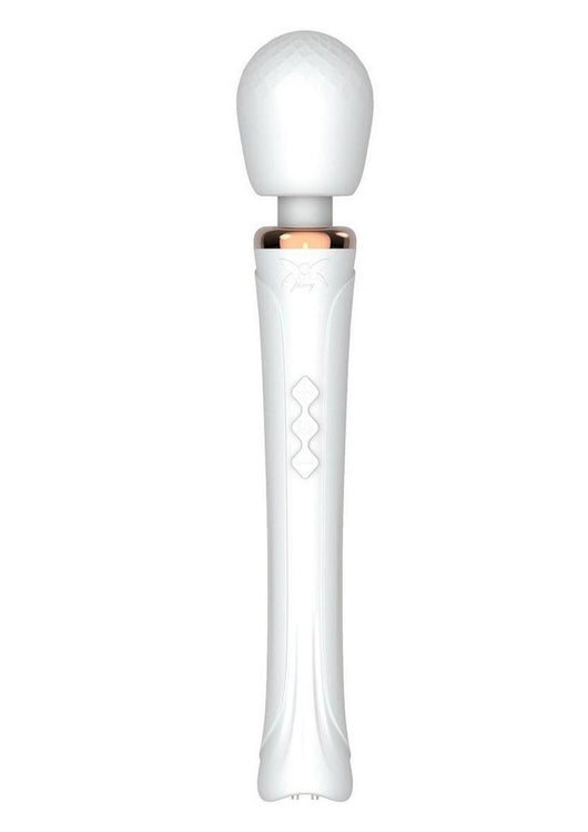 Pixey Aquawand Rechargeable Silicone Body Wand - White Edition   shopromantix