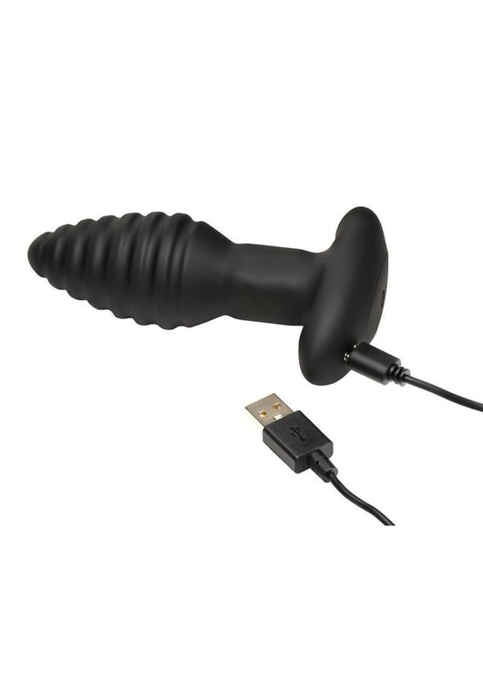 Rimmers Model-E Vibrating Rechargeable Silicone Rimming Plug with Remo ...