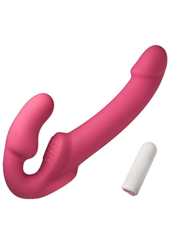 happy rabbit rechargeable vibrating strapless strap-on Happy Rabbit Rechargeable Vibrating Strap-On Harness Set