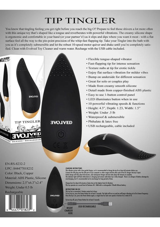 vibrating womans underwear Tinglers I -Vibrating Black Anal butt plug Vibrator Unisex Sex Toy main image 0