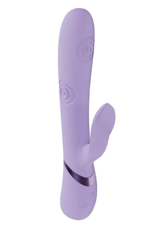 Vive Fronda Silicone Rechargeable Triple Motor G-Spot Vibrating and Ta   shopromantix