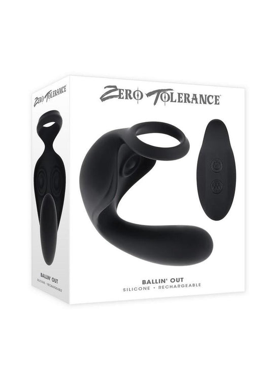 Zero Tolerance Ballin' Out Silicone Rechargeable Prostate Massager wit ...