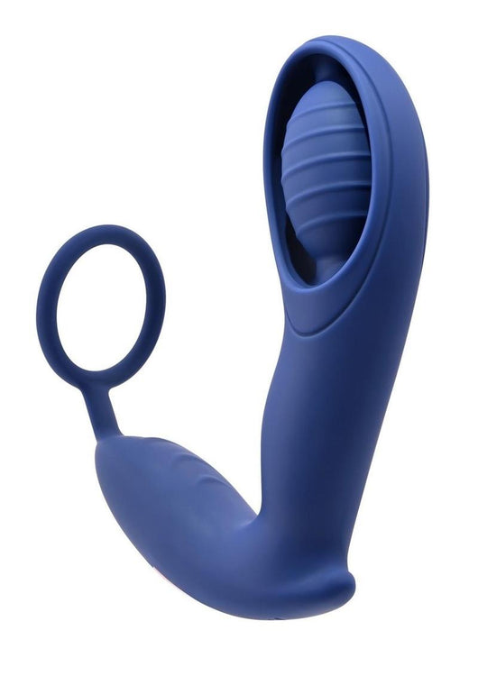 Zero Tolerance Extra Mile Rechargeable Silicone C-Ring Double Motor Vi ...